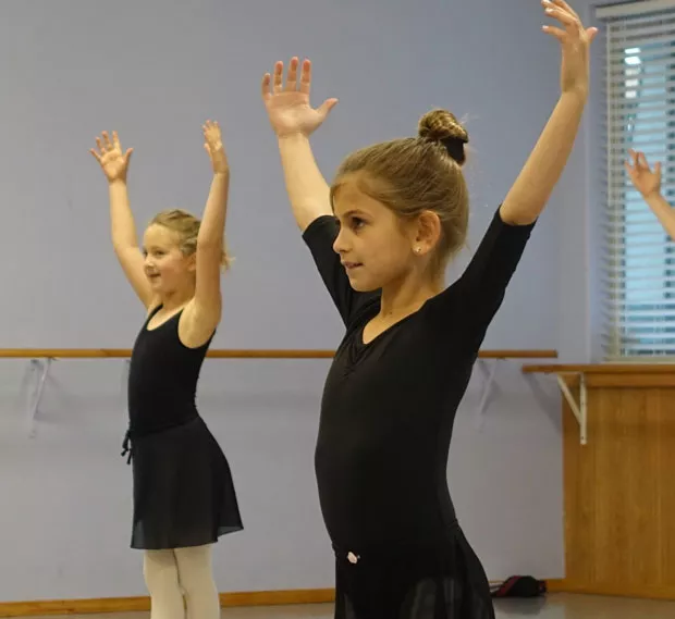 Students from Bend's Terpsichorean Dance Studio will wear costumes shipped from Moscow for their performance with the Moscow Ballet Sunday. - ELIZABETH WARNIMONT