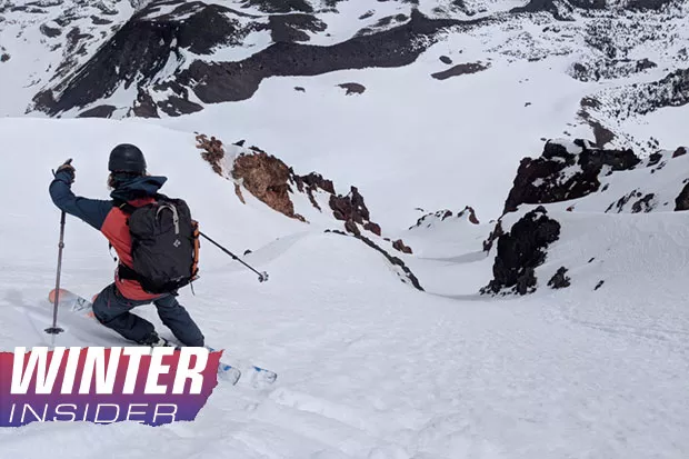 Alex Taran takes a selfie on Broken Top, one local option for backcountry fun. - ALEX TARAN
