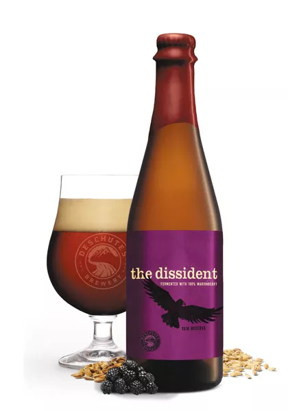 The marionberry version of The Dissident is a variety worth a try. - PHOTO BY DESCHUTES BREWERY