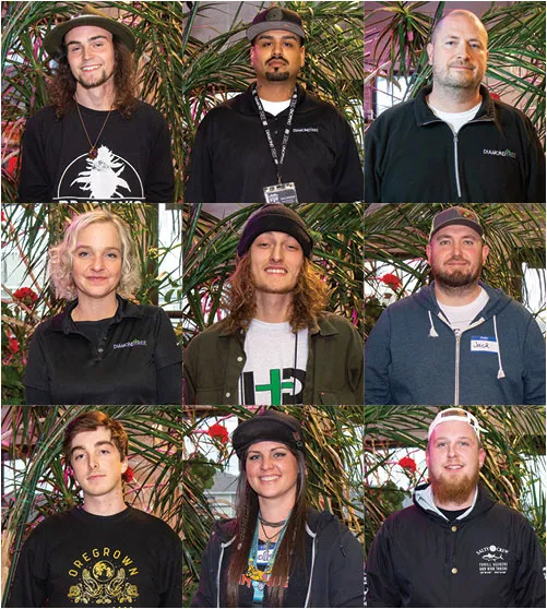 The contestants in the Source's 2nd annual budtender competition. - KEELY DAMARA