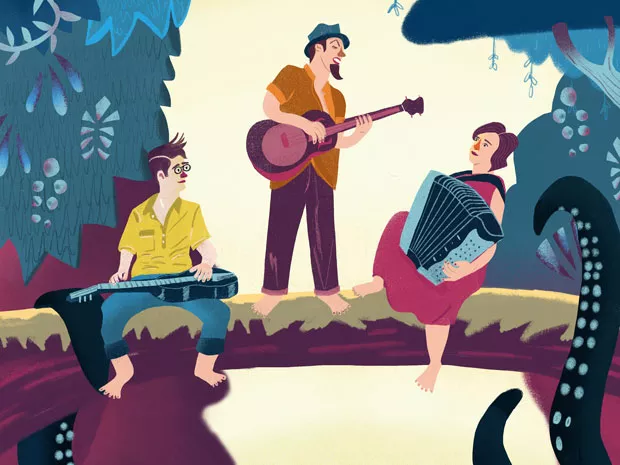 Catch the progressive folk sounds of Three For Silver at McMenamins Thursday. - SUBMITTED.