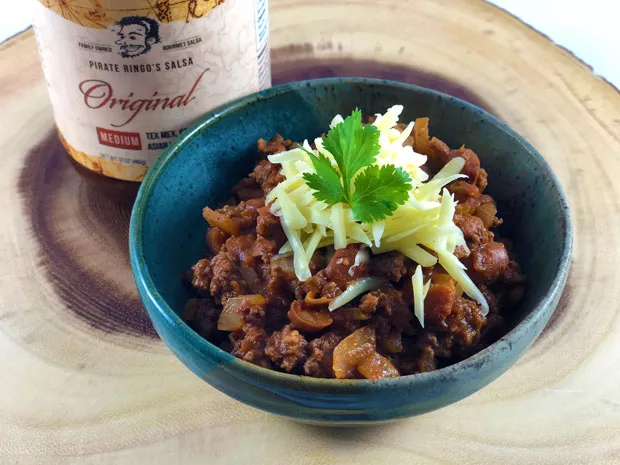 Hearty Pirate Chili. - LISA SIPE