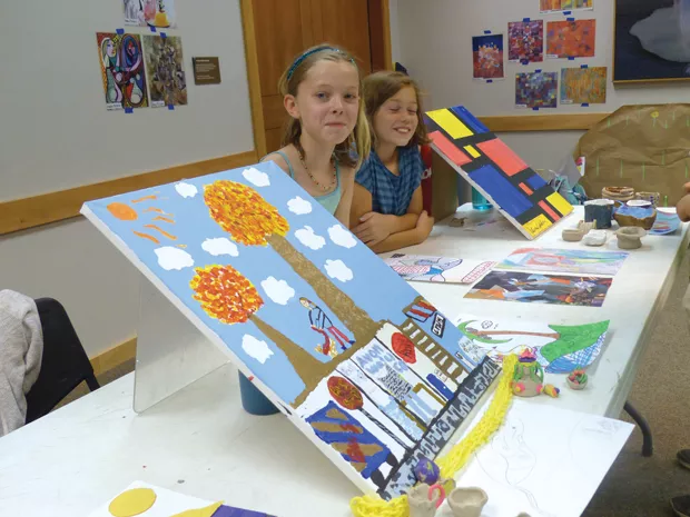 Kids love the High Desert Museum's Art Camp. - SUBMITTED
