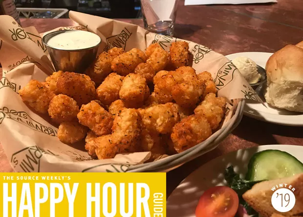 Mmmm... Cajun tots. - KEELY DAMARA