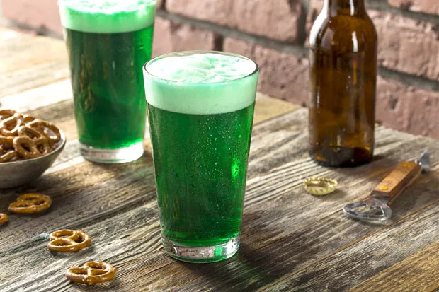 Green beers! - CAN STOCK PHOTO / BHOFACK2