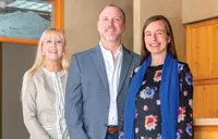 Cascade School of Music's Development Director, Kate Hanni (left), Executive Director, Robert Lambeth and Registrar, Carly Marunowski. - SUBMITTED