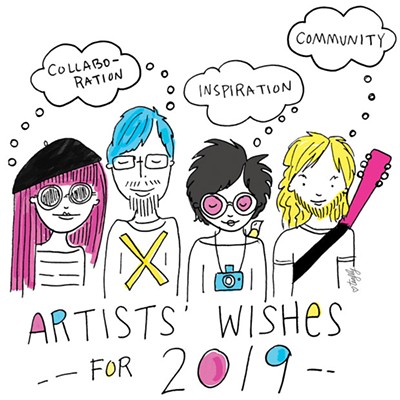 Artist Wishes for a New Year
