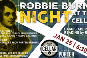 Robbie Burns Night at The Cellar