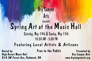 Spring Art at the music Hall
