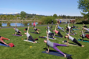 Outdoor Yoga Flow Classes