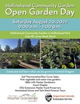 Poster for Open Garden Day - Uploaded by Master Gardeners