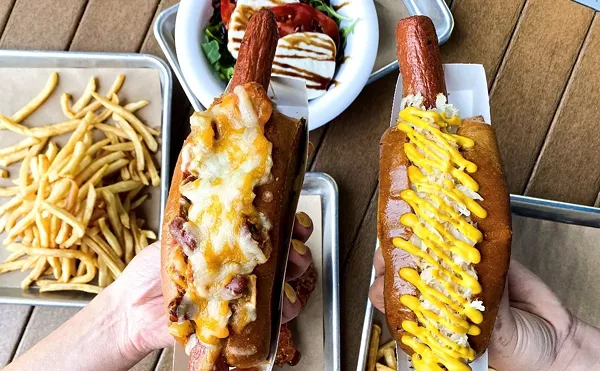 Channel Your Inner Joey Chestnut at Legends' Hot Dog Eating Contest