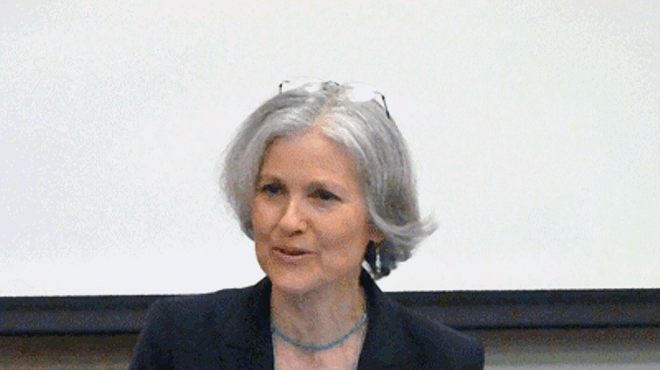2012 Green Party presidential candidate Jill Stein speaks