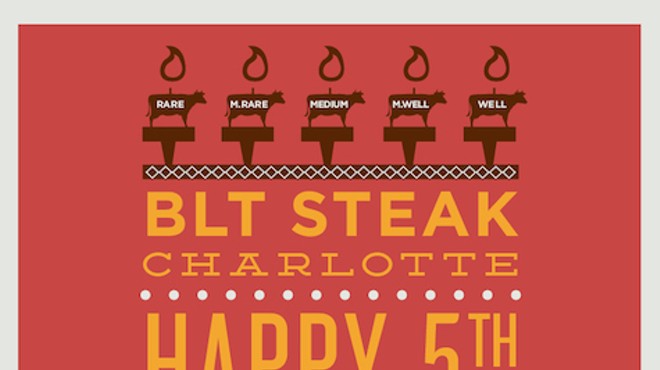 BLT Steak Celebrates 5th Anniversary with $5 Specialty Menu and visit from celebrity chef Laurent Tourondel