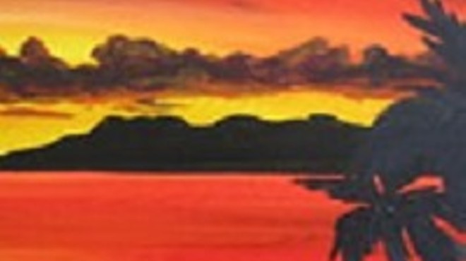 Date Night - Paint "Island Sunset" BYOB