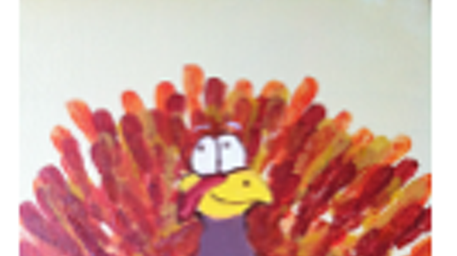 Kids Thanksgiving Painting Class "Turkey"