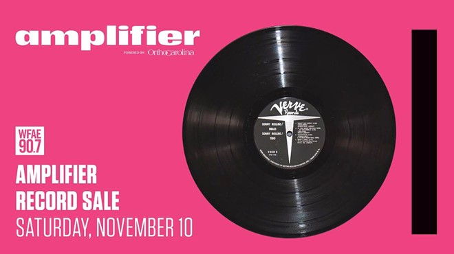 WFAE Amplifier Record Sale