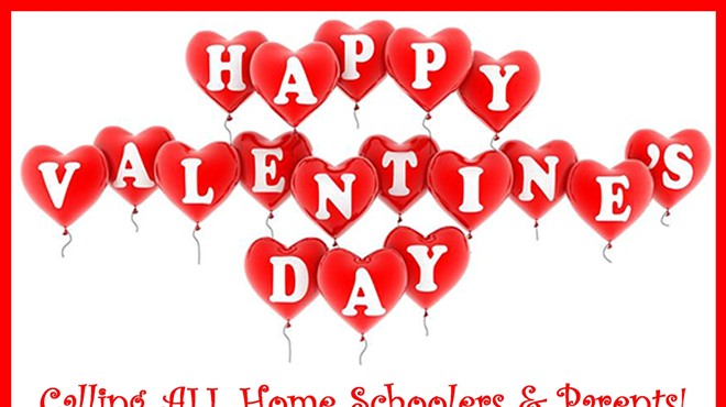 Home School Valentines open house