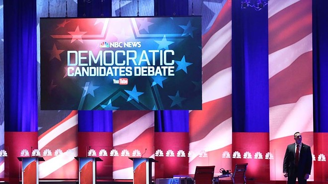 Democratic Primary Debate watch party