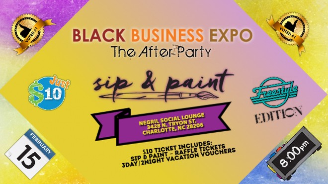 Black Business Expo: Sip & Paint