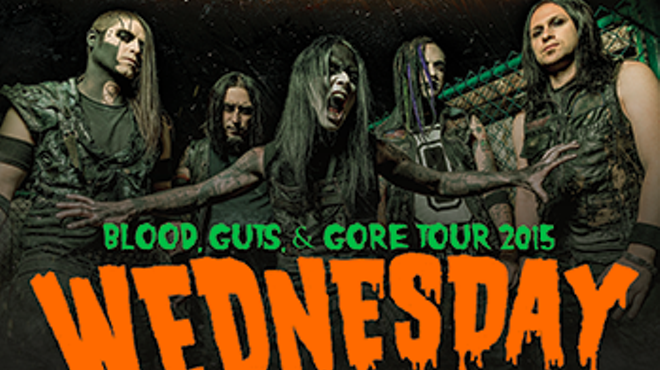 Wednesday 13 w/ Byzantine "Blood, Guts & Gore Tour"