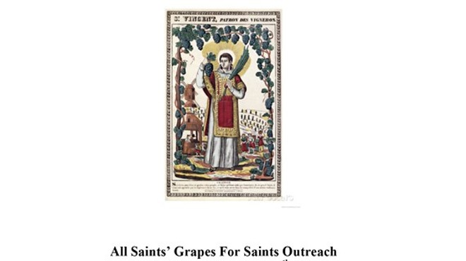 All Saints’ Grapes For Saints Outreach