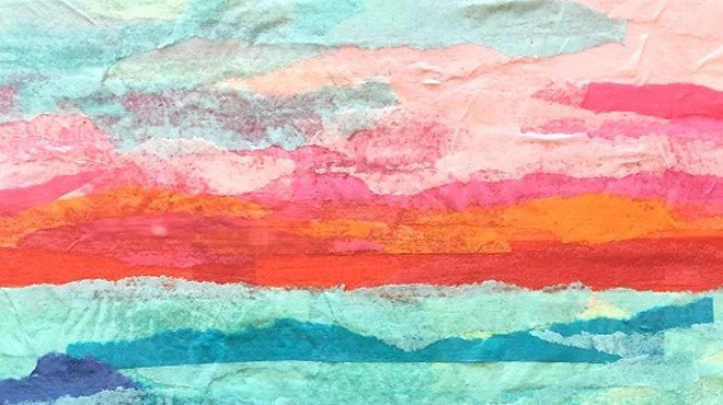 June Girl’s Night Out – Painting with Tissue Paper
