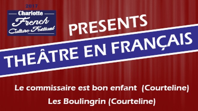 Theater Play in French - 3 short comedies
