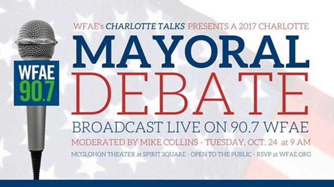 WFAE's Charlotte Talks - Charlotte Mayoral Debate