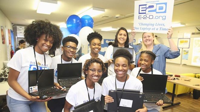 E2D, “Eliminate the Digital Divide,” will be hosting a surplus sale fundraiser event