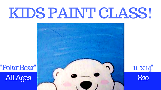 Kids Painting Class- "Polar Bear"