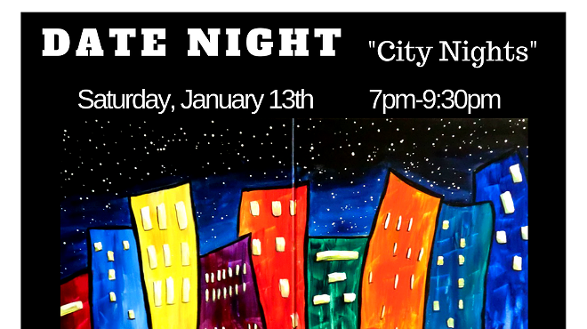 BYOB Date Night Paint Class-"City Nights"