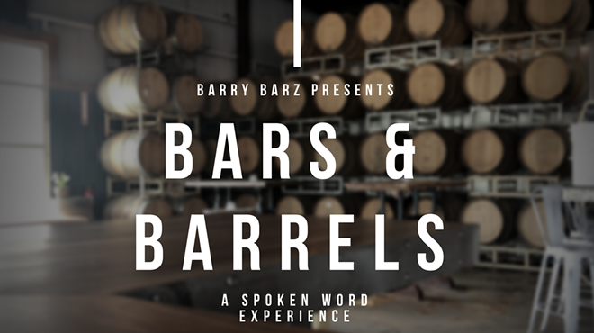 Barry Barz Presents Bars & Barrels: A Spoken Word Experience