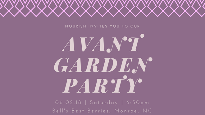 Nourish's Avant Garden Party