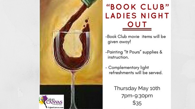 “BOOK CLUB” (film)- Ladies Night Out Paint Night