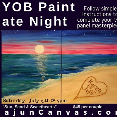BYOB Paint Date Night – “Sun, Sand & Sweethearts”