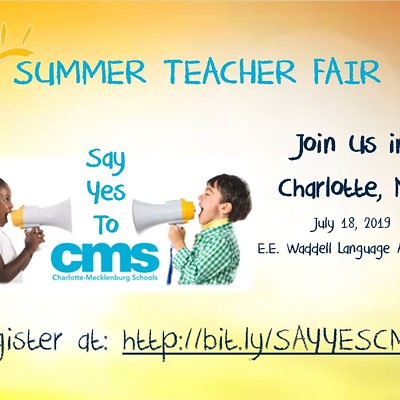 Charlotte-Mecklenburg Schools 2019 Summer Teacher Job Fair