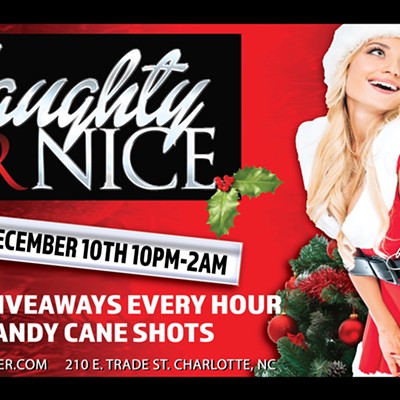 Naughty or Nice Party with a Sexy Santa Contest