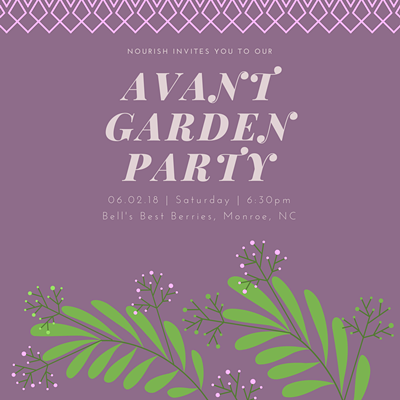 Nourish's Avant Garden Party