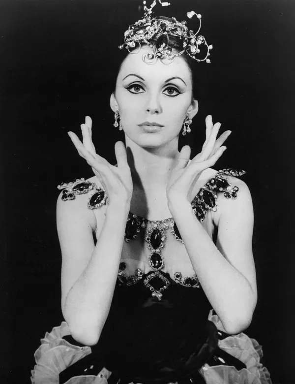 1967 photo of Patricia McBride in George Balanchines ballet, Jewels