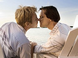 ROADSIDE ATTRACTIONS - A KISS IS STILL A KISS: Ewan McGregor and Jim Carrey in I Love You Phillip Morris