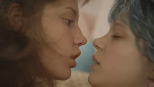 Adèle Exarchopoulos and Léa Seydoux in Blue Is the Warmest Color (Photo: Criterion)