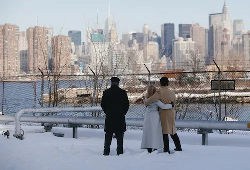 Albert Brooks, Jessica Chastain and Oscar Isaac in A Most Violent Year (Photo: A24)