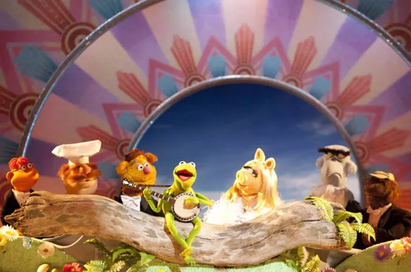 ALWAYS CHASING RAINBOWS: Kermit performs "The Rainbow Connection" in The Muppets. (Photo: Disney)
