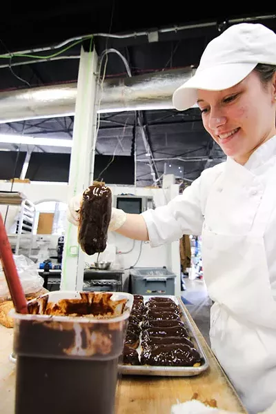 Alyssa Stephenson drips deliciousness. - MEREDITH JONES