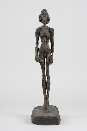 Annette from Life - ALBERTO GIACOMETTI, ANNETTE FROM LIFE, 1954, BRONZE, 54.1 X 14.3 X 20.1 CM &copy; ALBERTO GIACOMETTI ESTATE/LICENSED BY VAGA AND ARS, NEW YORK, NY /LICENSED BY VAGA, NEW YORK, NY