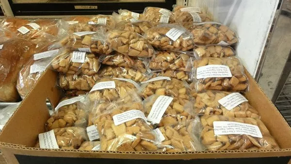 Bags of chin-chin at New Century Supermarket