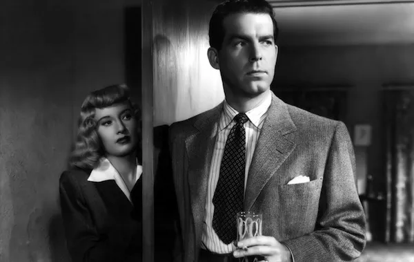 Barbara Stanwyck and Fred MacMurray in Double Indemnity (Photo: Universal)