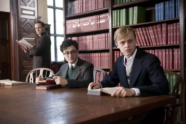 Ben Foster (background), Daniel Radcliffe and Dane DeHaan in Kill Your Darlings. (Photo: Sony Pictures Classics)