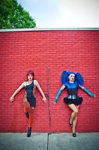 BethAnn Phetamine (left) and Lilith DeVille (Photo by Josh Cannon)